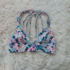 PINK Victoria's Secret Strappy Mult Color Bralette